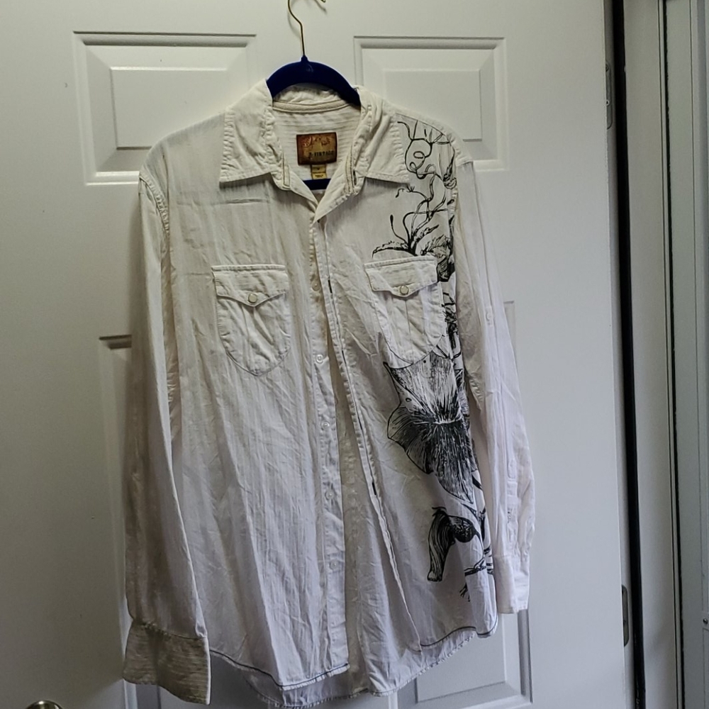 Beach style button up
